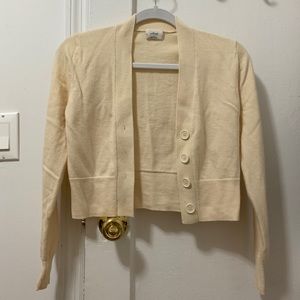 Aritzia Wilfred cropped cardigan